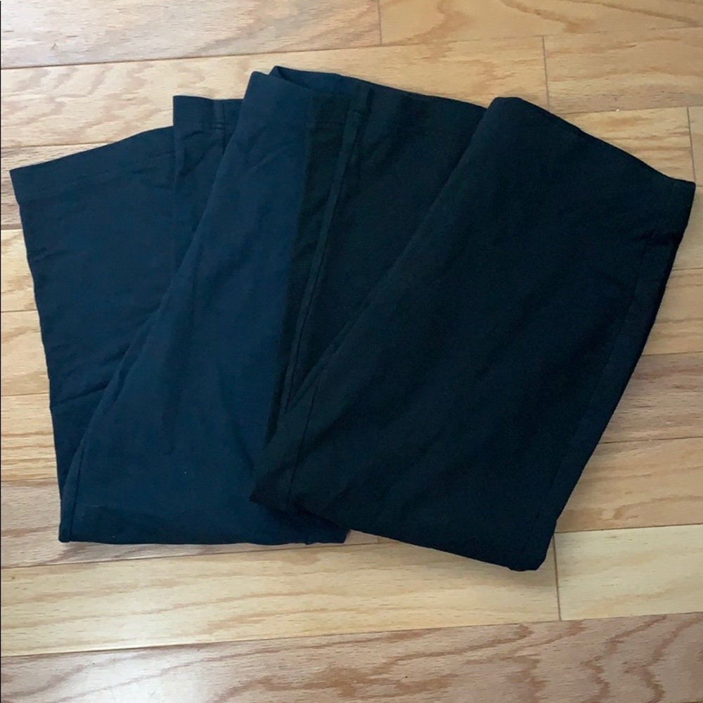 Set of 2 J Jill slim leg cropped Capri pants